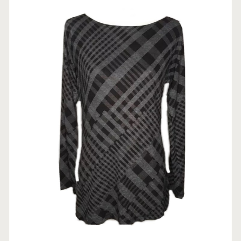 Nally & Millie checker pattern tunic